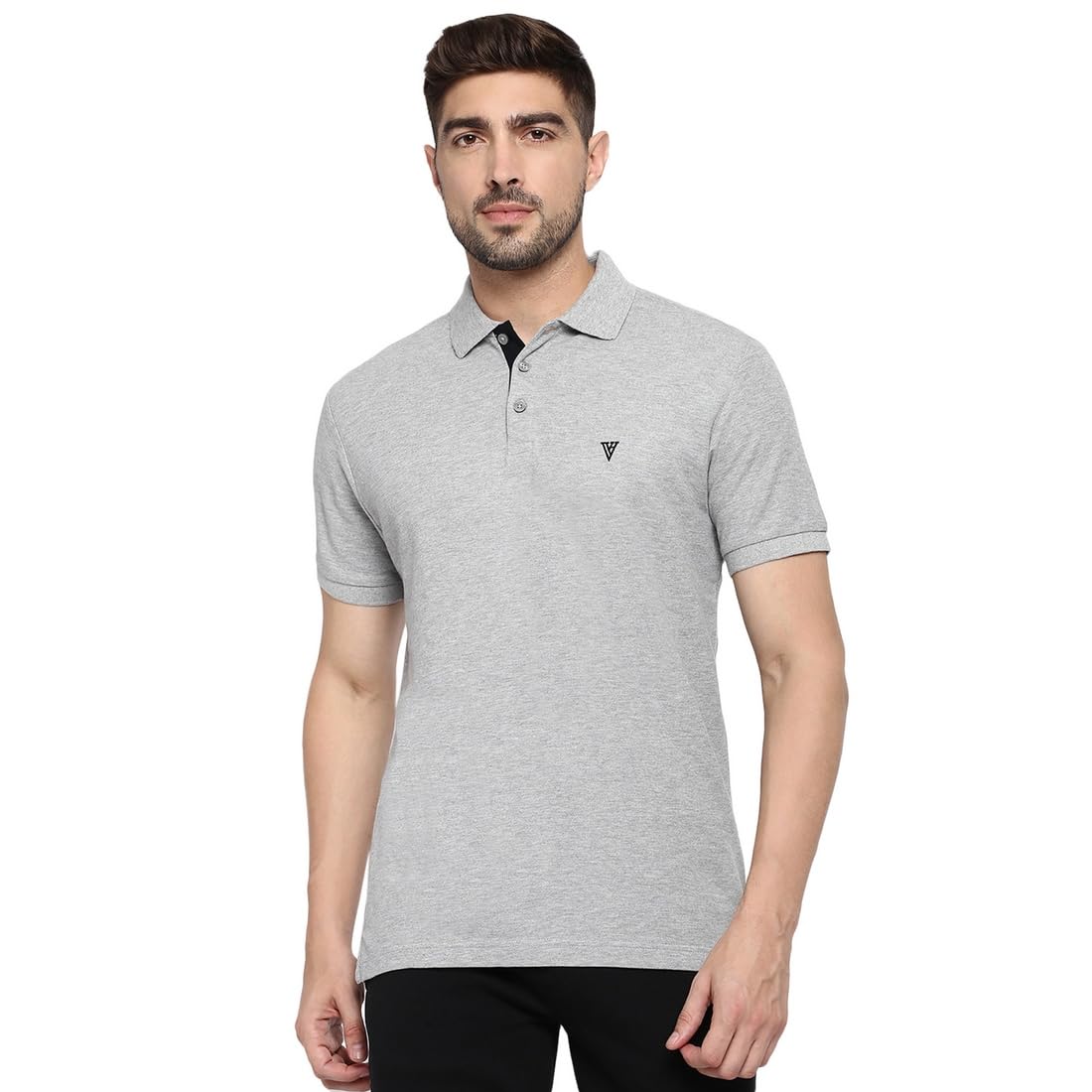van heusen Men's Cotton Regular Fit Polo T-Shirt-picture-28