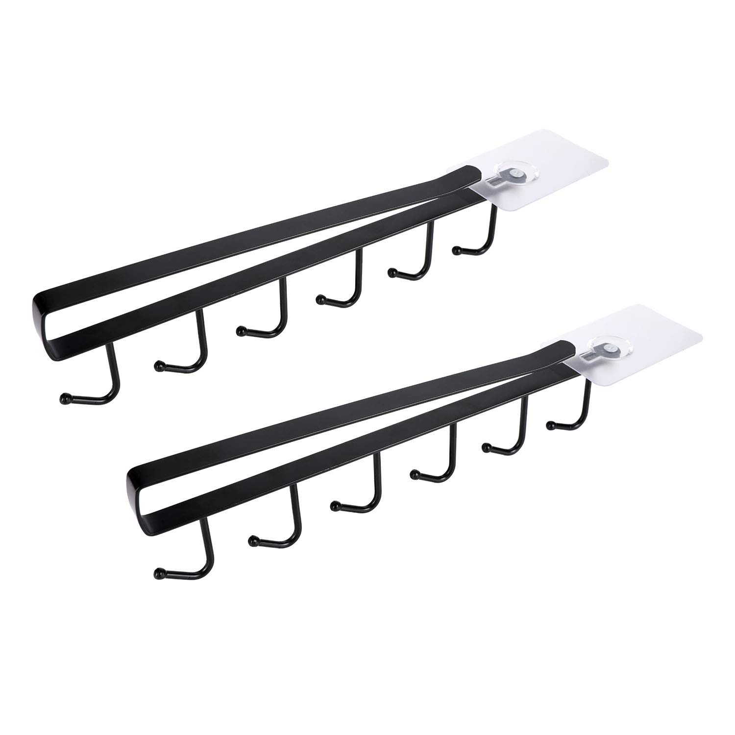 TRUSBER Under Hanger Rack Mug Organizer for Kitchen