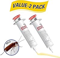 Vista 3 de PIC GEL Gel de control de cucarachas de ácido bórico, jeringa de 1 onza, paquete de 2, blanco