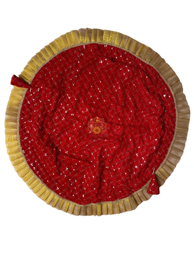 Red Velvet Potli Bag | Bridal Potlis | Godh potlis bags-image-49