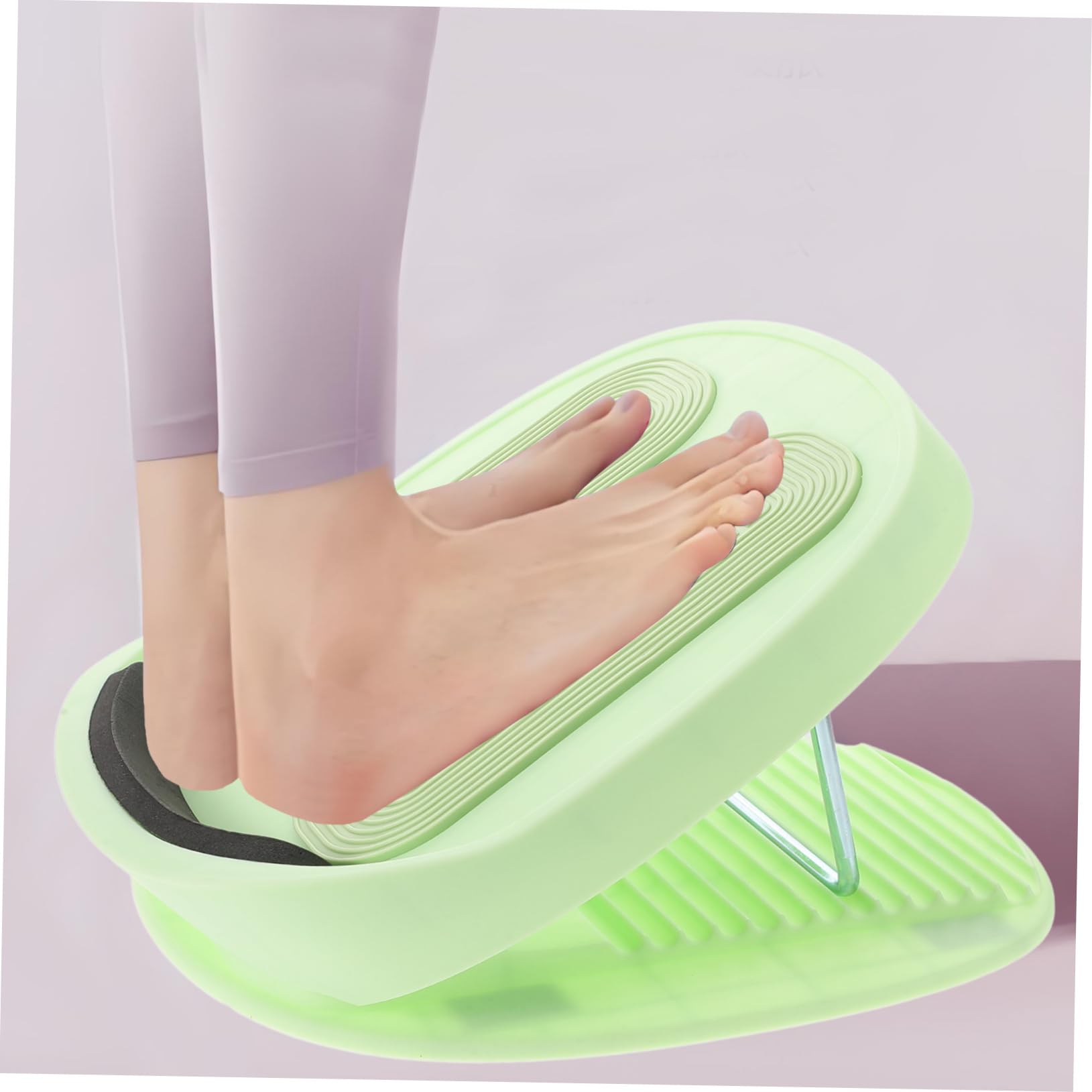 TOYANDONA Tabla elástica Tabla para Estirar los pies Tabla Inclinada para Estirar Estribo Inclinado Estiramiento de pantorrillas con Tabla Inclinada páginas Green