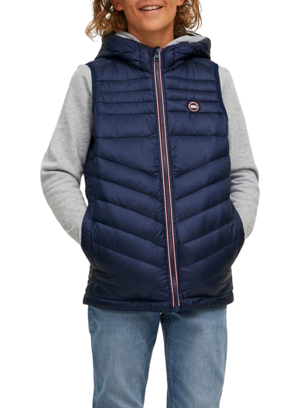 Jack & Jones  Duffel coats JJEHERO BODYWARMER HOOD  (boys)