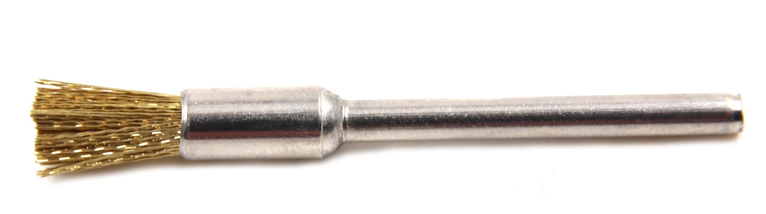 Hotwin 20 Pieces 5mm Small Brass Brush Cleaning Kit Grinder Rotary Tool Compatible for Polishing and Grinding