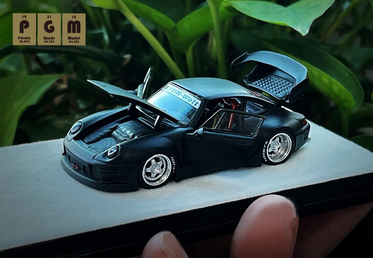 Amazon.co.jp: PGM 1/64 RWB 993 Matte Black 完成品 PGM-640312-1