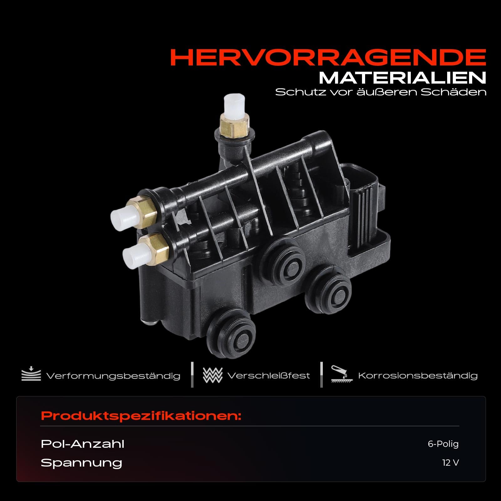 Luchtvering regel ventiel RVH00046 Discovery 3