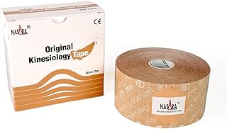 Nasara Economy Pack ekstra długa 5 cm x 11 m, beżowa, economy Pack 11 m długości rolki, beżowa 5 cm x 11 m