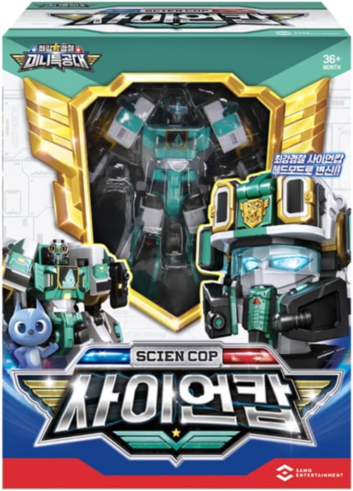 hwasooboonMini Force Season 6 Strongest Police Scien Cop Robot Toy
