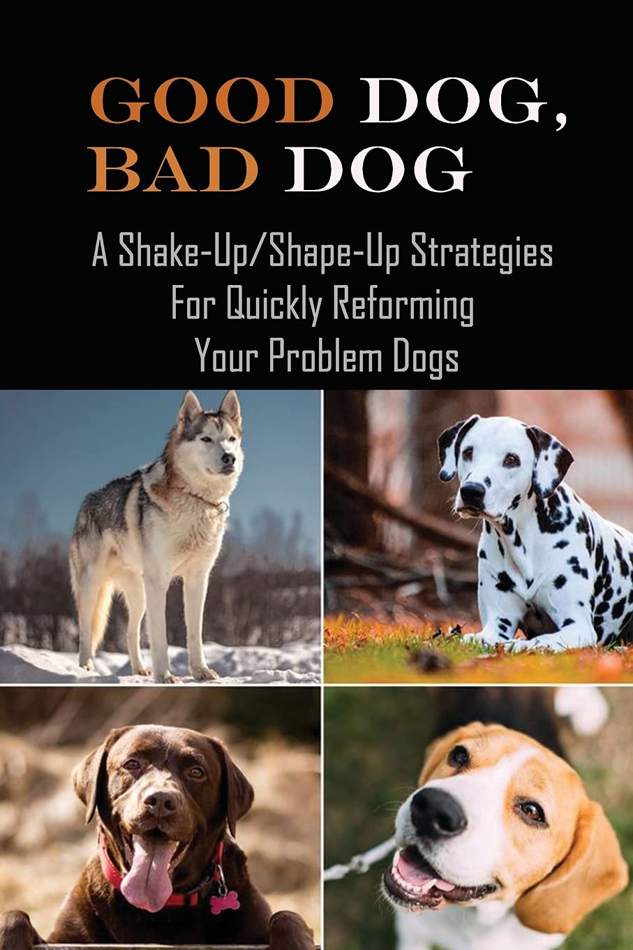 Buy Good Dog, Bad Dog A ShakeUp/ShapeUp Strategies For Quickly