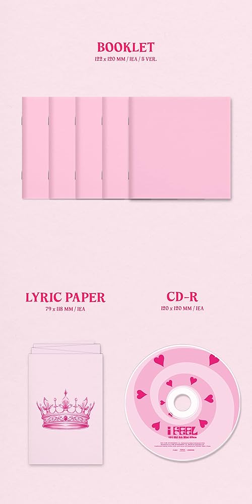 (G)I-DLE CD ⑨ Amazon.com: GI-DLE (G) I-DLE GIDLE I SWAY 7th Mini Album+