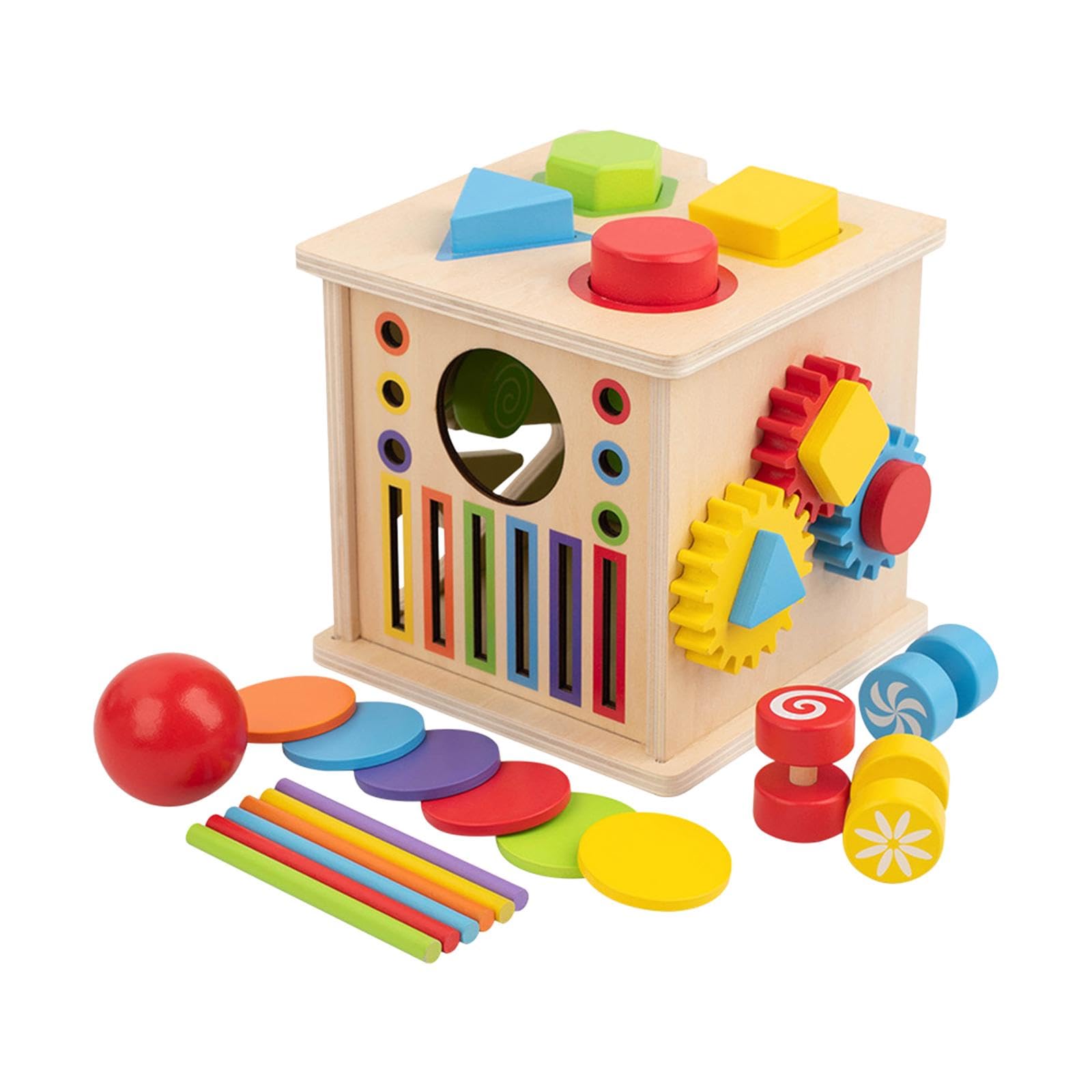Farb Und Formensortierspielzeug Zur Farberkennung für Kinder,