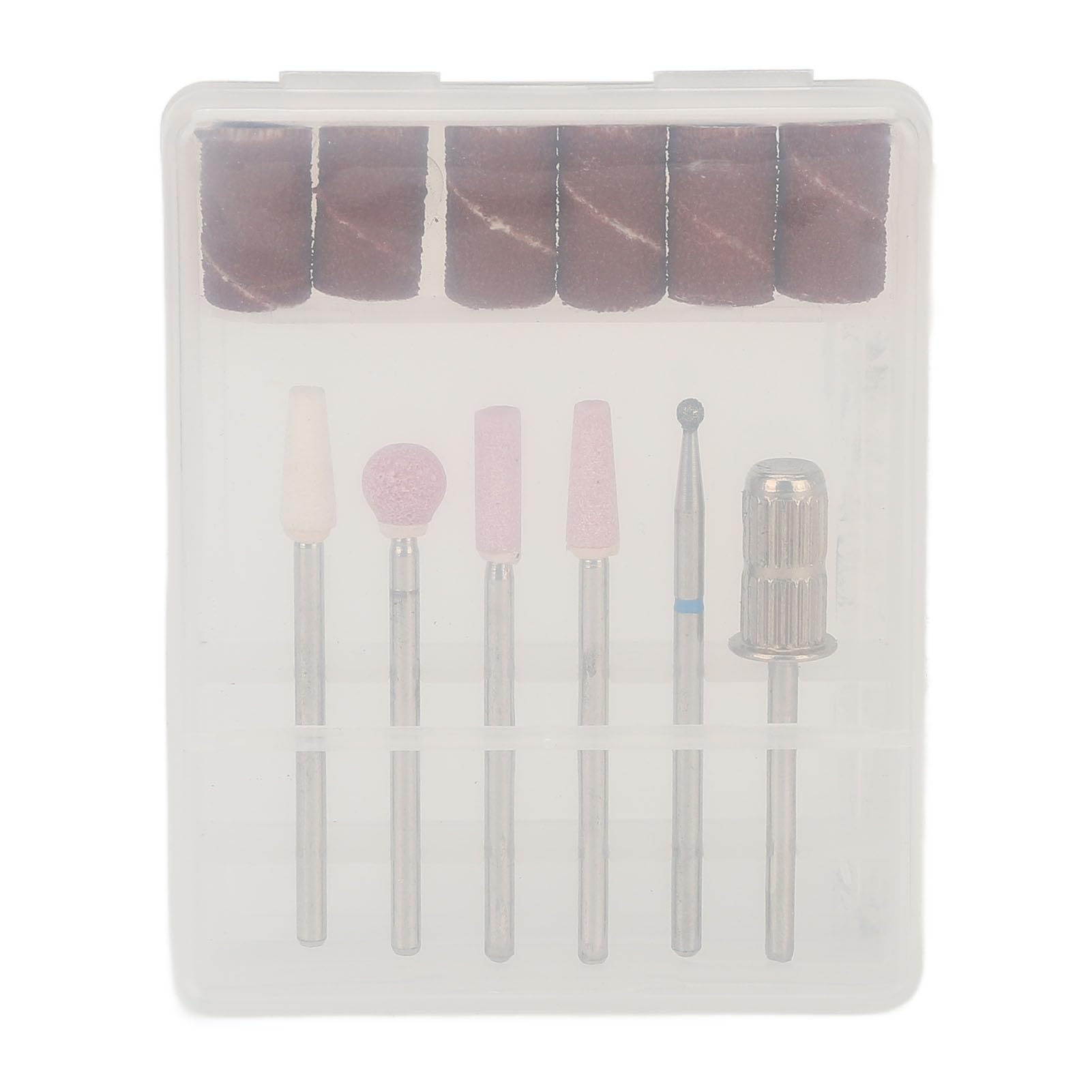 Elektryczny Zestaw Pilników do Manicure, Bateria 100-240 V 2600 MAh, Zestaw do Manicure i Pedicure, Mocny Silnik 35000 Obr./min do Przycinania Paznokci dla Dziewczynki (wtyczka UE)
