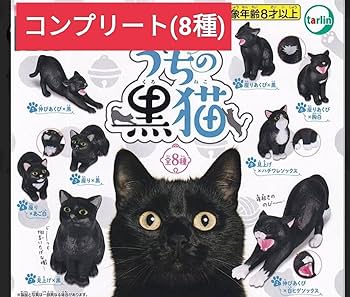猫*除様 カリスマ ちびぐるみ 全種コンプリート Amazon.co.jp: うちの黒猫 コンプリート（全8種）ガチャ : おもちゃ