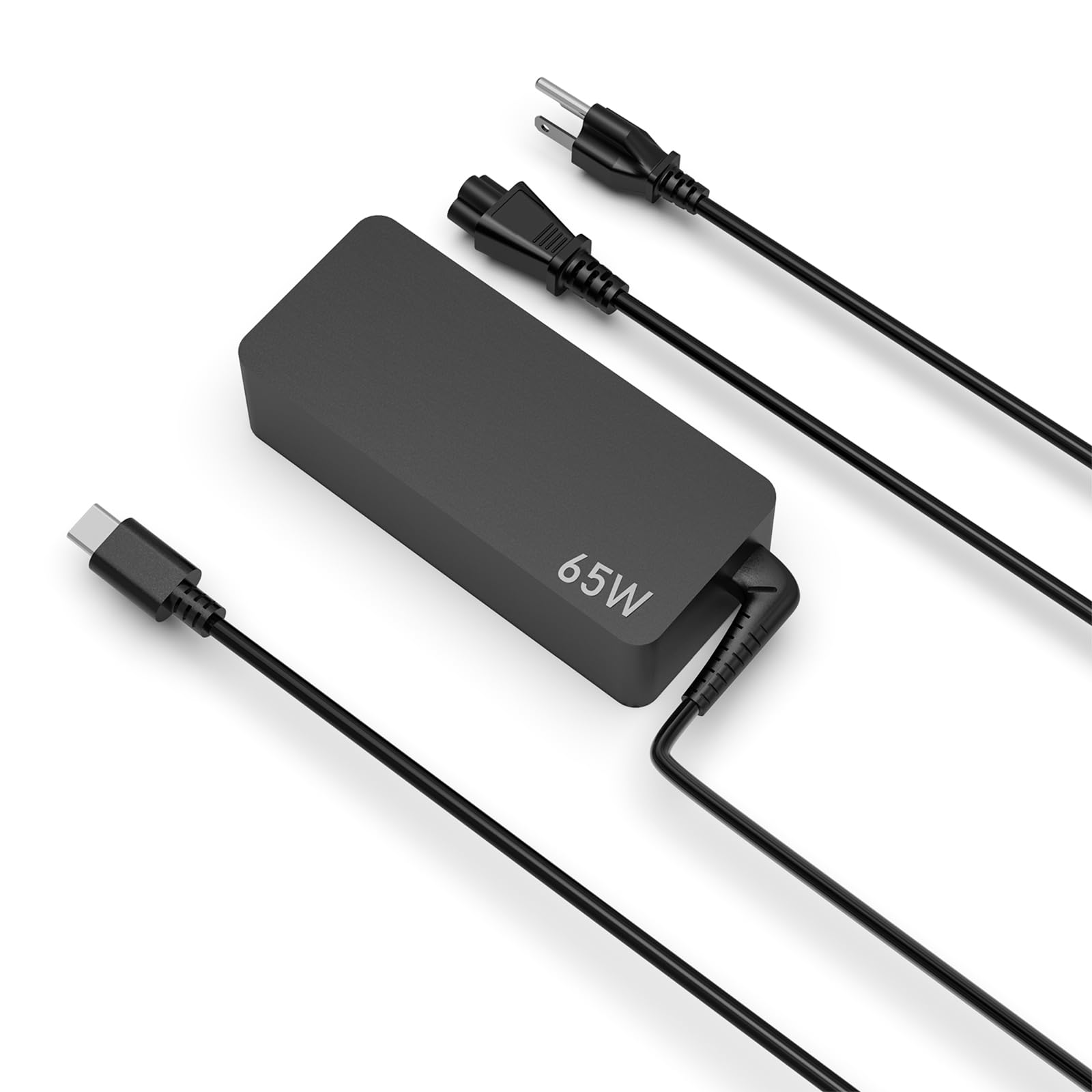 65W Charger Fit for Lenovo ThinkPad Yoga Chromebook X1 Z13 L14 E14 C14 P14s E15 P15s P16s T14 T490 T490s T590 L13 E16 L480 L490 L590 USB Type C Laptop