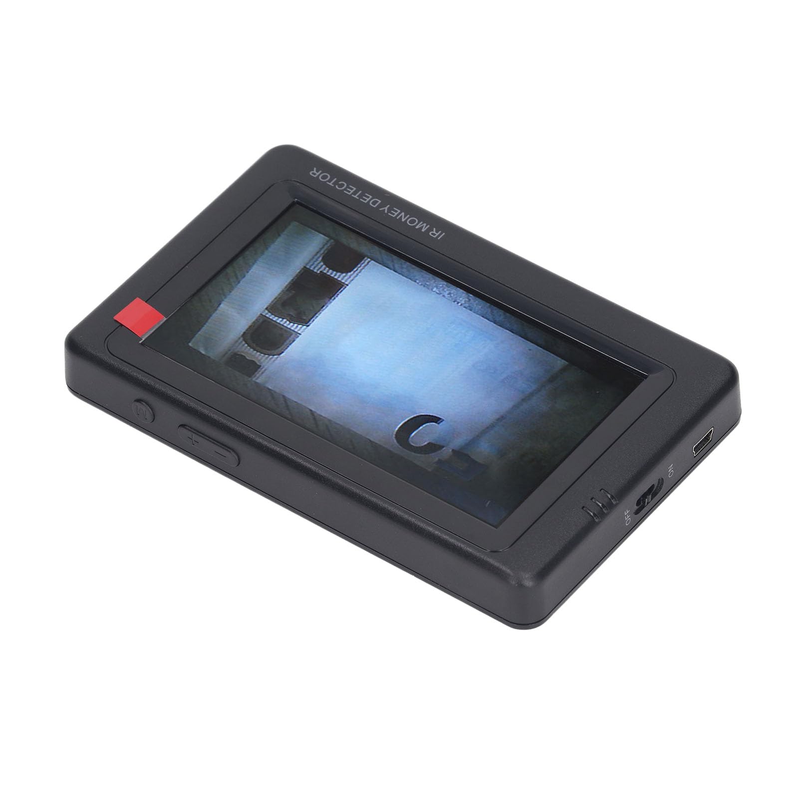 Yosoo Health Gear Rilevatore di Banconote, Rilevatore di Valuta CCD con Display da 4,3 Pollici, Verificatore di Banconote Portatile Ricaricabile Tramite USB 2000mAh per Negozi, Ristoranti, Hotel,