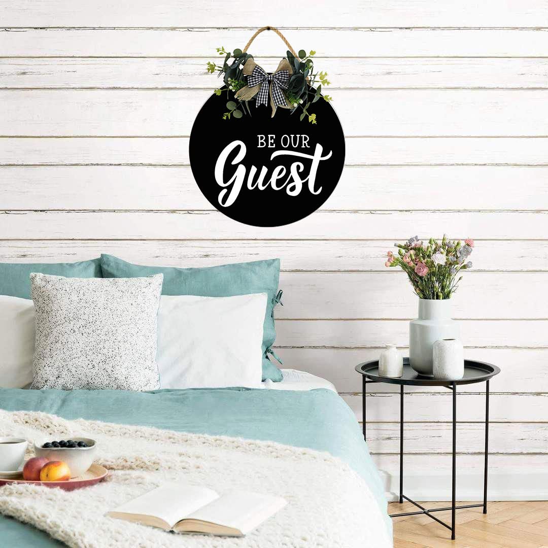 新品未開封 Welcome to ST☆RISH ROOM!! Amazon.com: KPSheng Welcome Sign, Rustic Wooden Guest Room