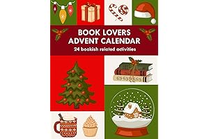Book Lovers Advent Calendar: 24 "Bookish" Related Activities For Readers, Fun Festive...