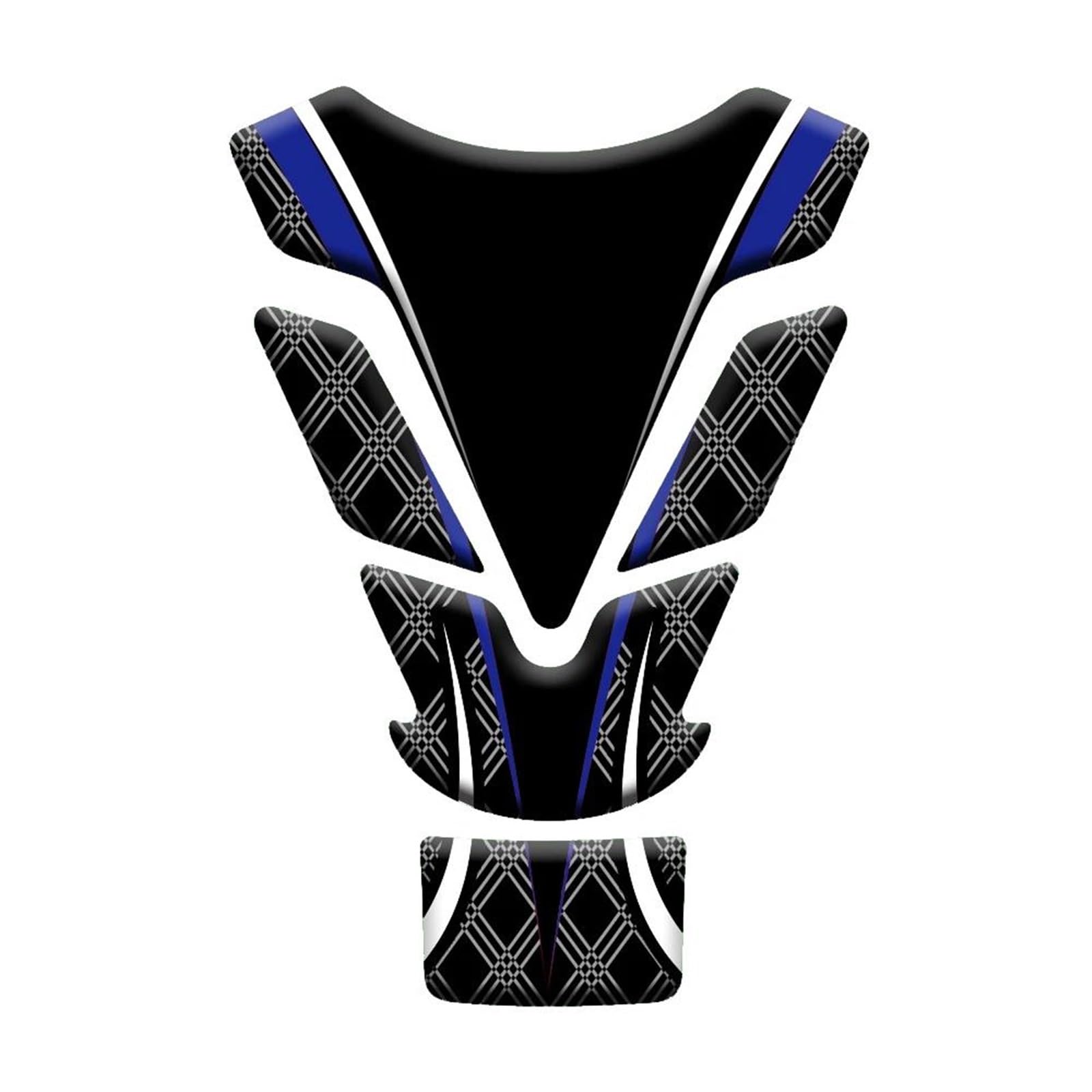 Tank Pad Protector Stickers for CBR 1000 RR 1000RR CBR1000RR HRC Fairing Fender Decals Gas Fuel Oil Kit(18 Blue)