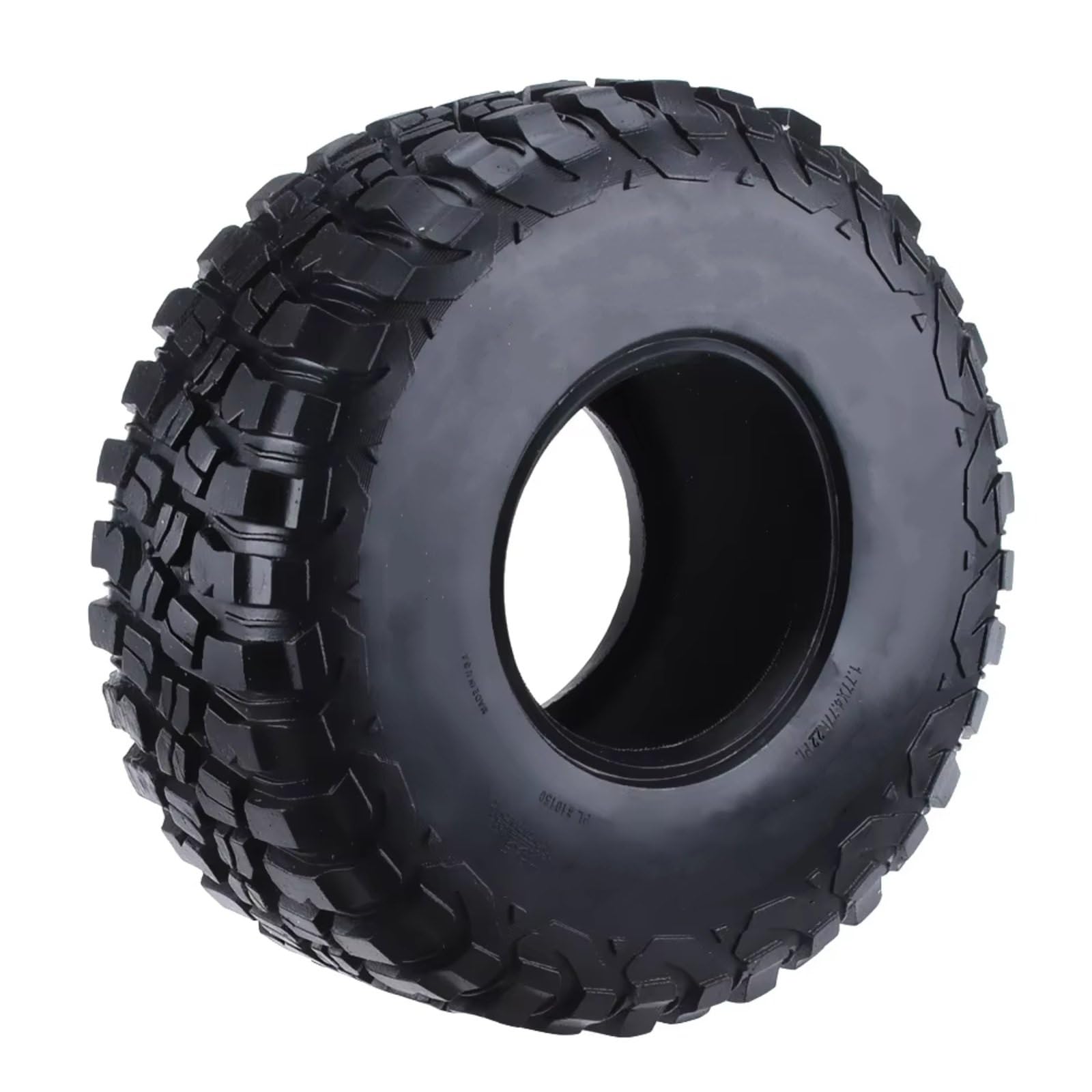 Pezzi Modelli RC Per TRX4 90046 90047 D90 D110 1/10 4 Pezzi 120mm 2.2" Mud Grappler Pneumatico In Gomma Pneumatici Ruote RC Accessori Di Ricambio Per Auto