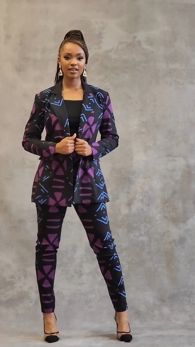 D'IYANU | African Blazer or Pants Suit for Women – Elegant African