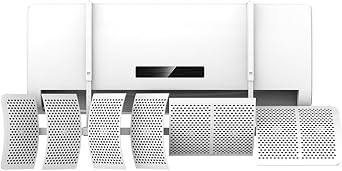 Air Conditioner Deflector, Freestanding, Adjustable, mini split air deflector, Air Wing Air Cooled Baffle for AC Vent Deflector, Adjustable Wind Direction in 8 Directions