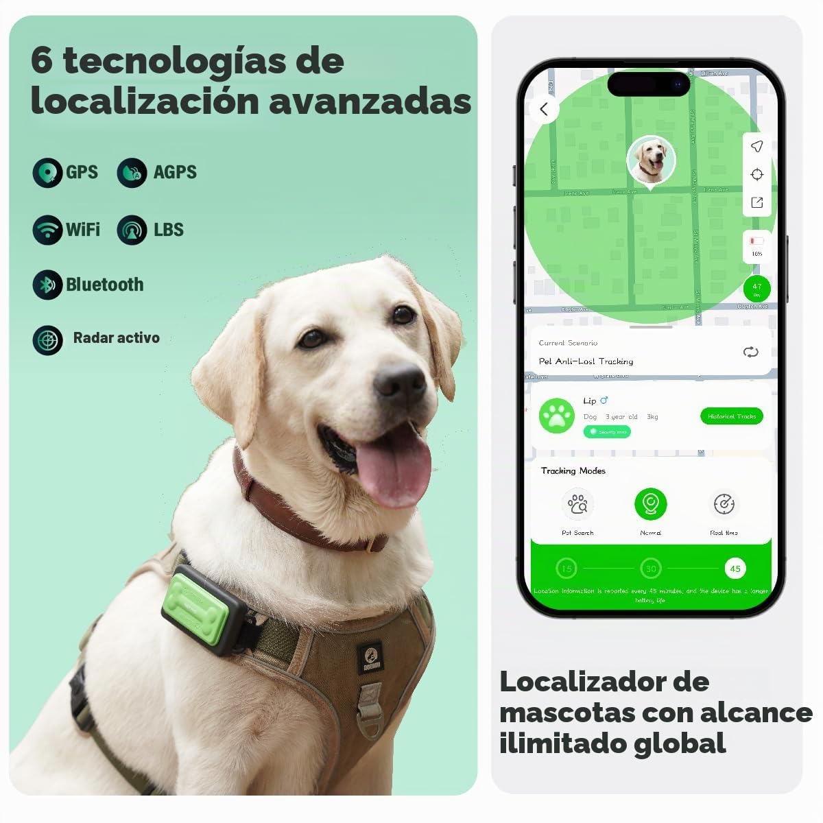 GlocalMe KeyTracker - Rastreador GPS global con 6 técnicas de localización, rastreador 4G LTE inteligente, seguimiento en directo, diseño apto