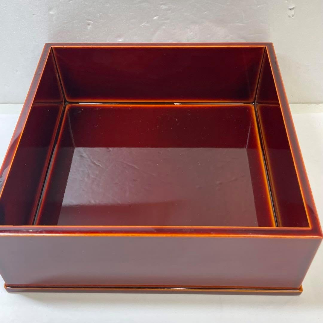 木製、春慶塗 重箱 茶道具 飛騨春慶塗 5段重箱 天然木製