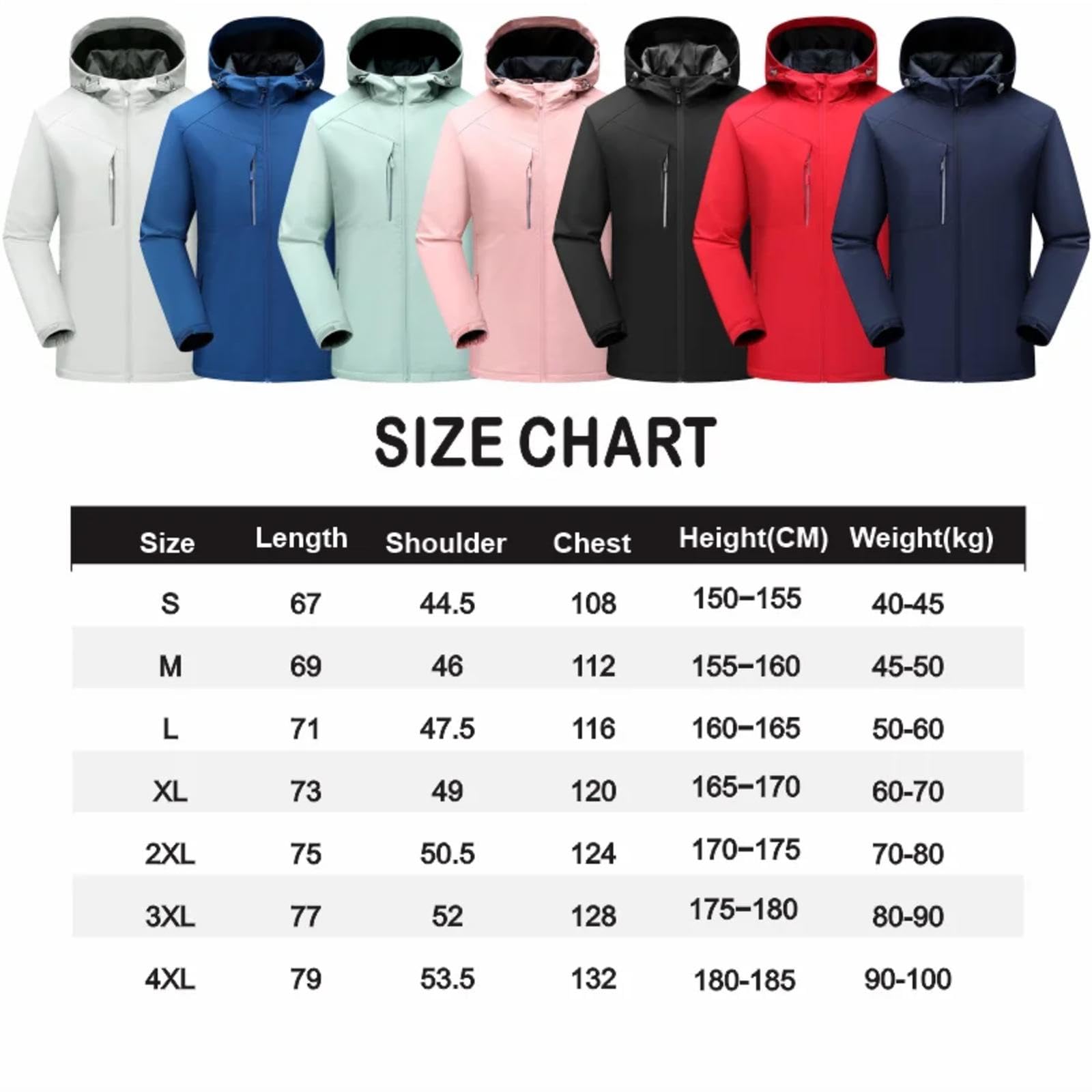 Veste d'hiver avec Logo Personnalisé, Coupe Épais Imperméable Manteau D'extérieur, Sweat À Capuche De Sport Personnalisé, Cadeaux d'anniversaire