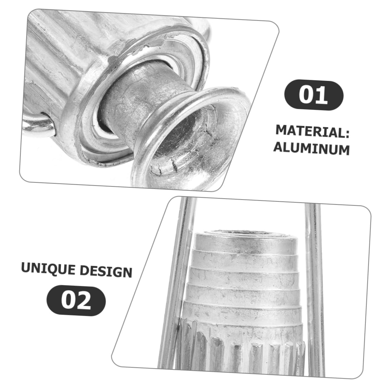 5 Pièces tendeur de corde tendeur de câble métallique doubler treuil tendeur robuste verrouillage tendeurs de corde à linge tendeur pour câble métallique du câble aluminium