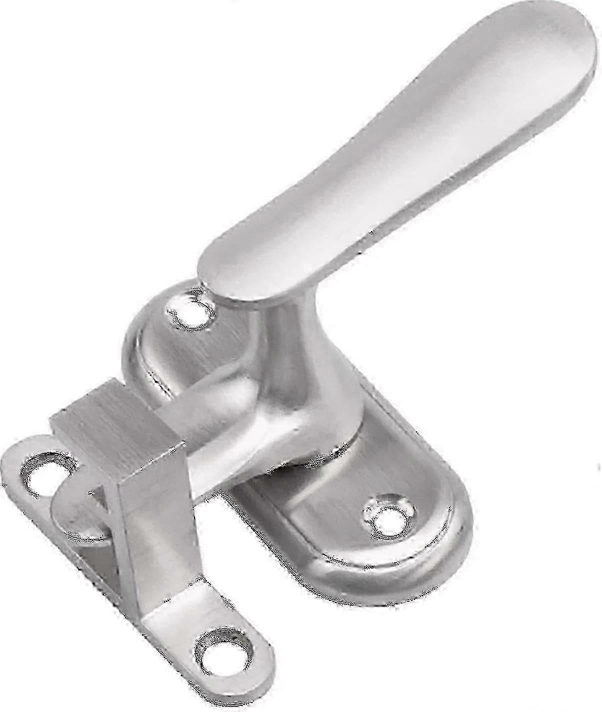 Joyhappst Image Color Door Latch Swivel - Stainless Steel Look Window Lock, Hardware