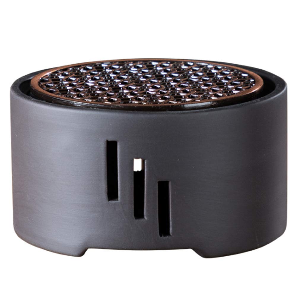 Qiaohome 1Pc Ceramic Candle Stand Tea Heater Tea Stove Milk Warmer Candle Holder With Mat Without Candle For Home Cafe