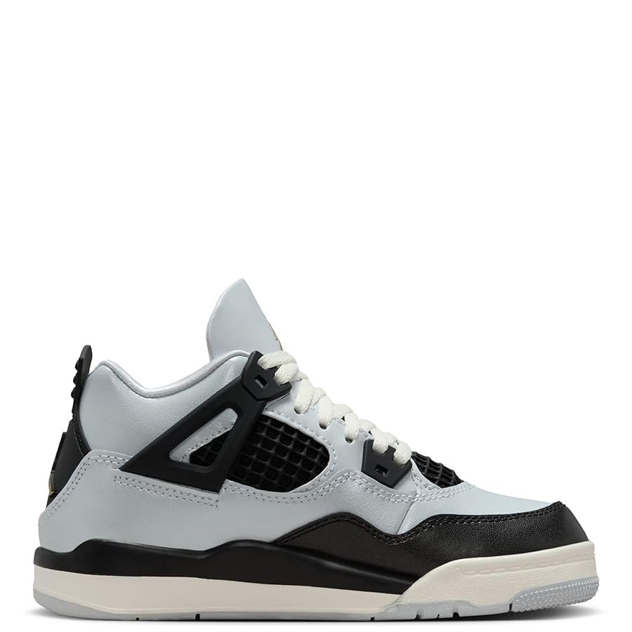 Amazon.com | Jordan Little Kid's 4 Retro Pure Platinum