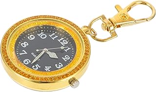 CALLARON 1 PC Pocket Watch Nurse Pen Pocket Work Watch for Lapel Pin Watch Vintage Watches for Men Key Nurse Fob Watch Men...