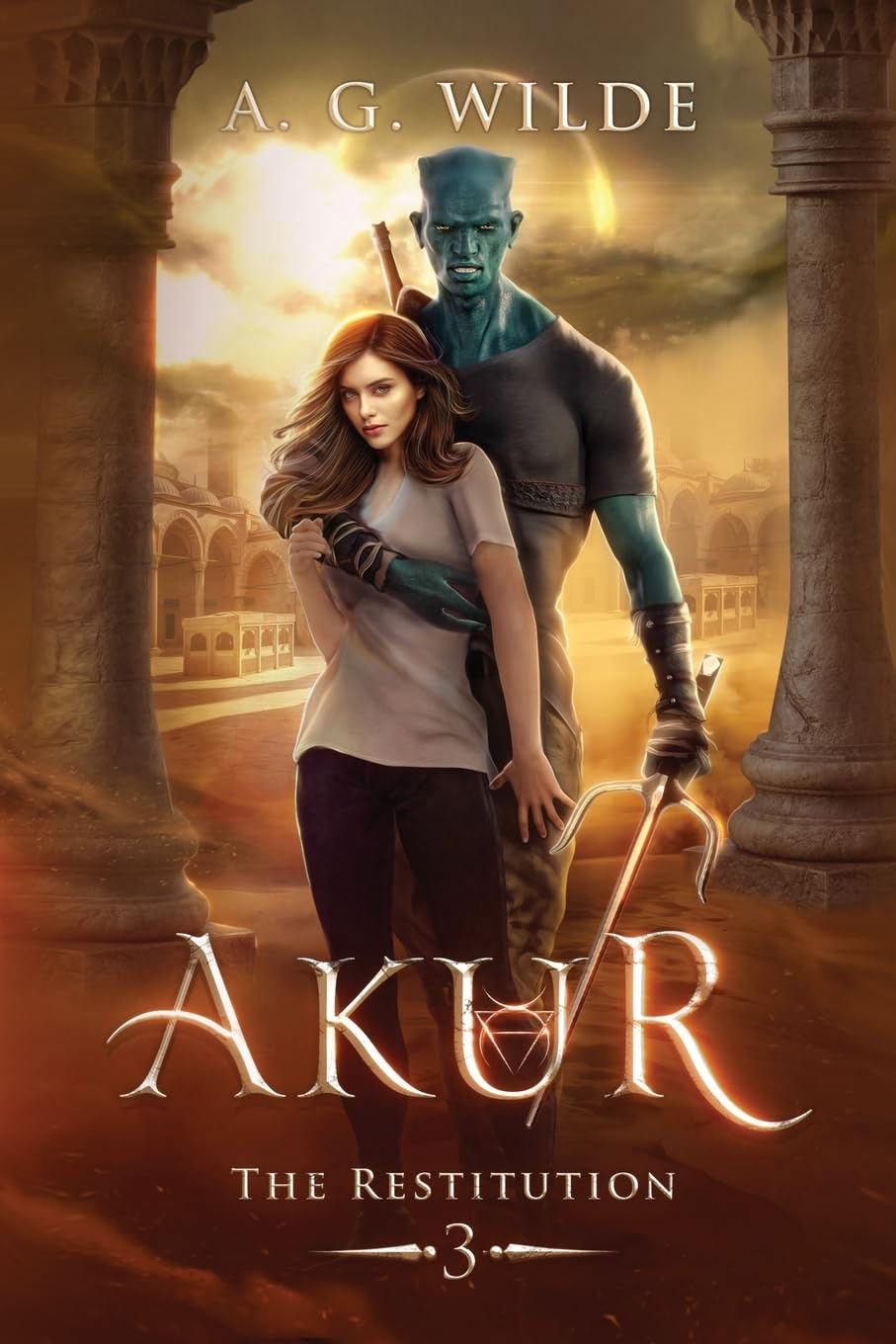Akur: A Sci-fi Alien Abduction Romance: A Sci-fi Alien Romance: 3 (The Restitution)