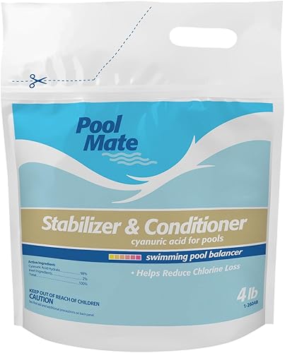 Pool Mate 1-2604B Estabilizador y acondicionador de piscina 4 libras