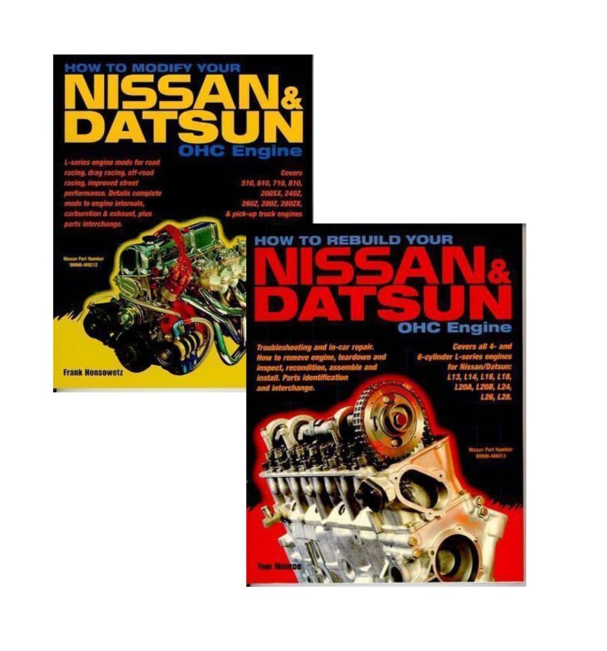 How To Rebuild And Modify & Datsun Ohc Engine Box Set 200Sx 240Z 260Z 280Z