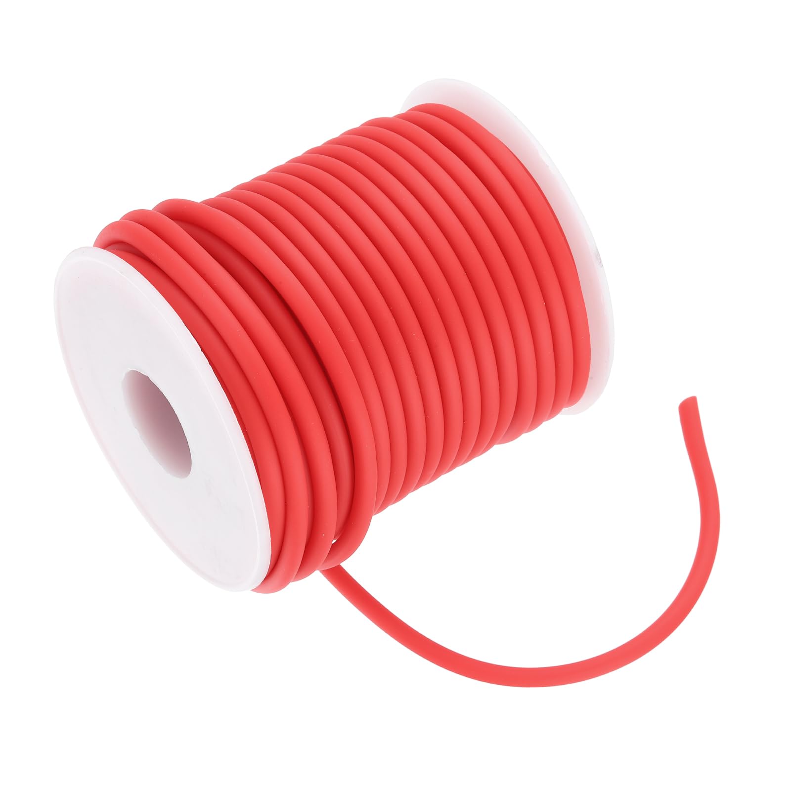 Cordon en silicone creux de 2mm pour réparer et enfiler vos colliers