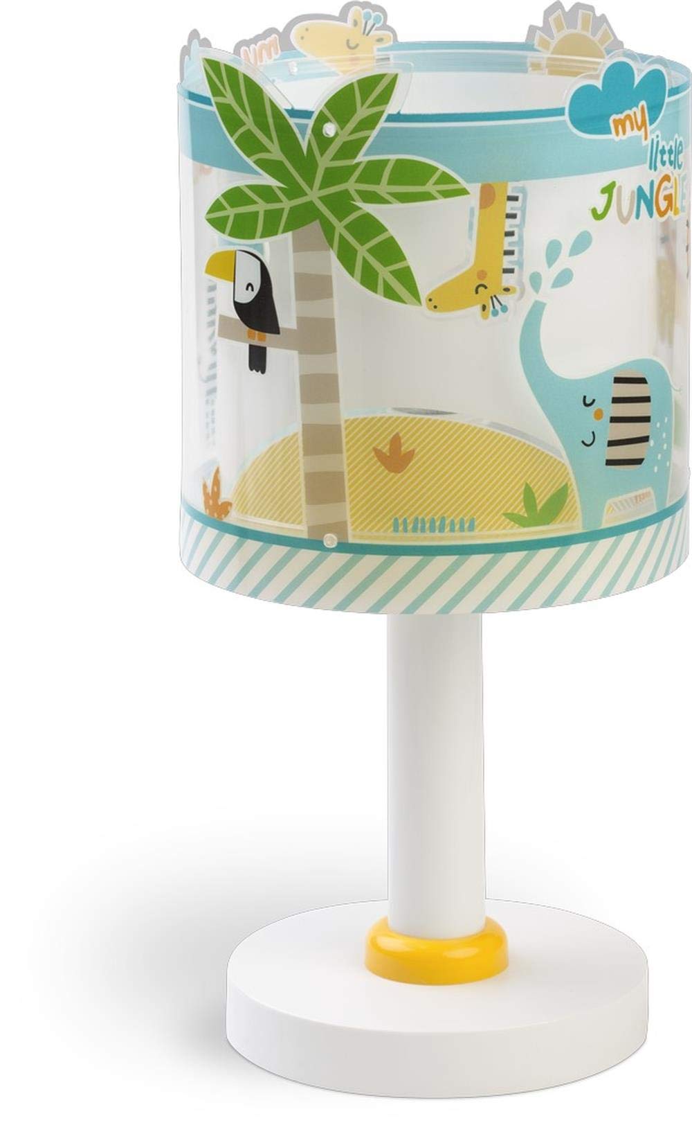 Dalber lampe de table enfant Little Jungle Animaux, 40 W