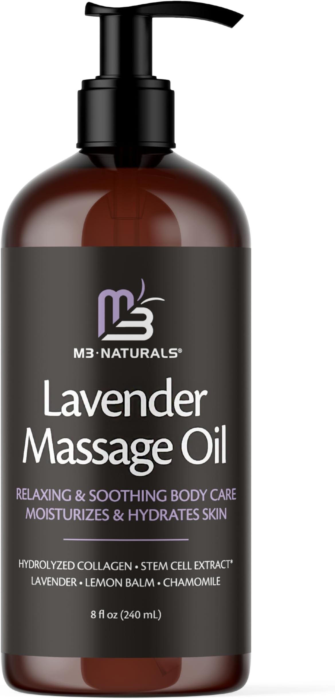 EO Body Oil Massage and Moisturize, French Lavender, 8