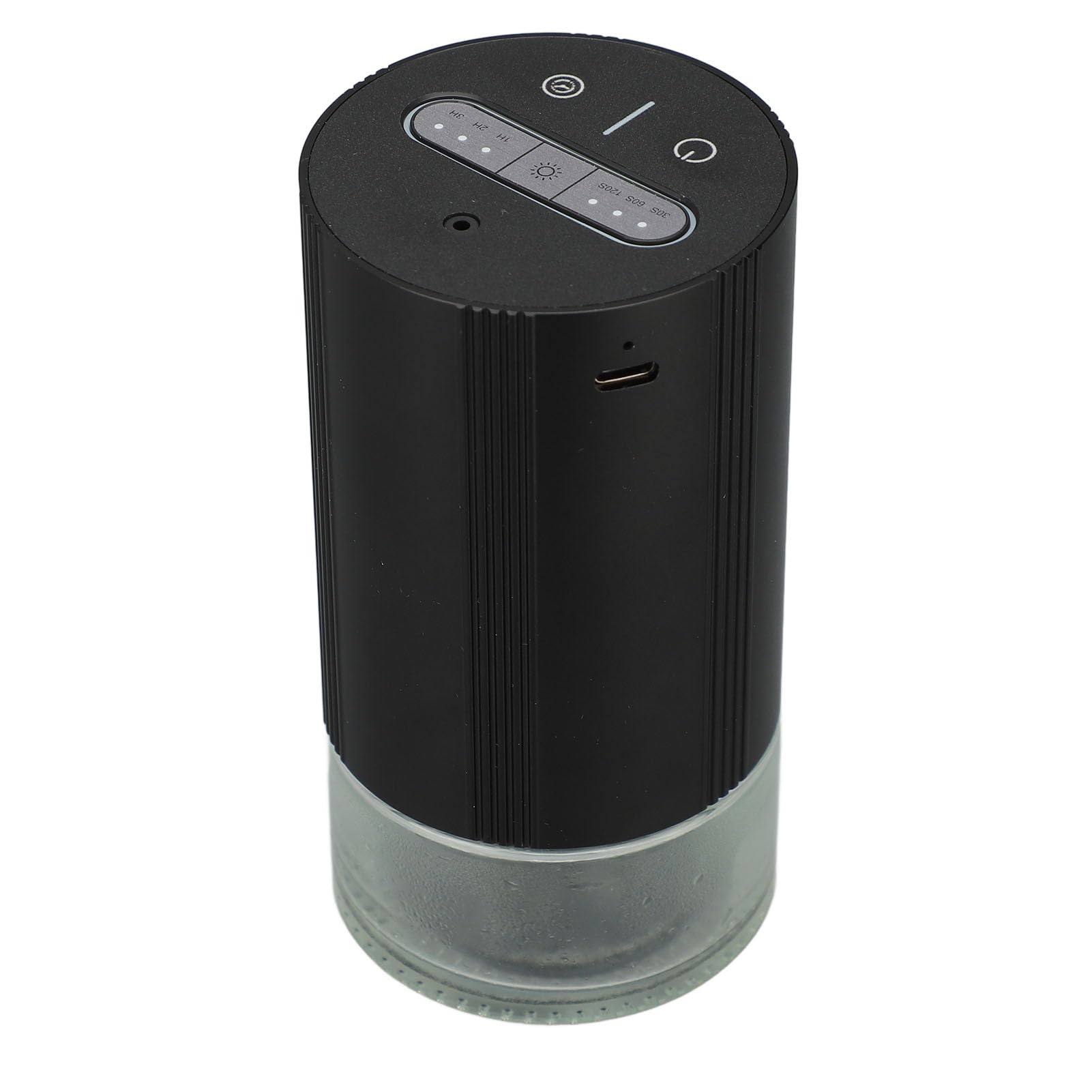 Car Aromatherapy Diffuser,Professional Aluminum Alloy Waterless Spray Timer Function Essential Oil Diffuser for Car Home (Touchscreen)