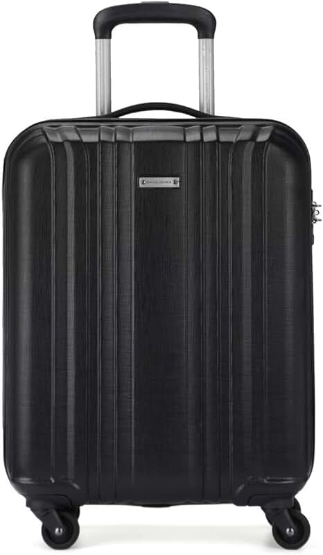 Valise Cabine Rigide 4 Roues 56x45x25 Cm - Léger ABS - Conforme Easyjet - Marque FLYMAX