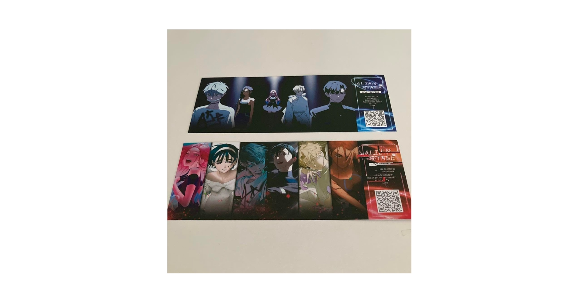 ALIEN STAGE ARTBOOK 特別版 アニメイト特典チケット風カード alien stage チケット風カード 特典 アニメイト エイリアン