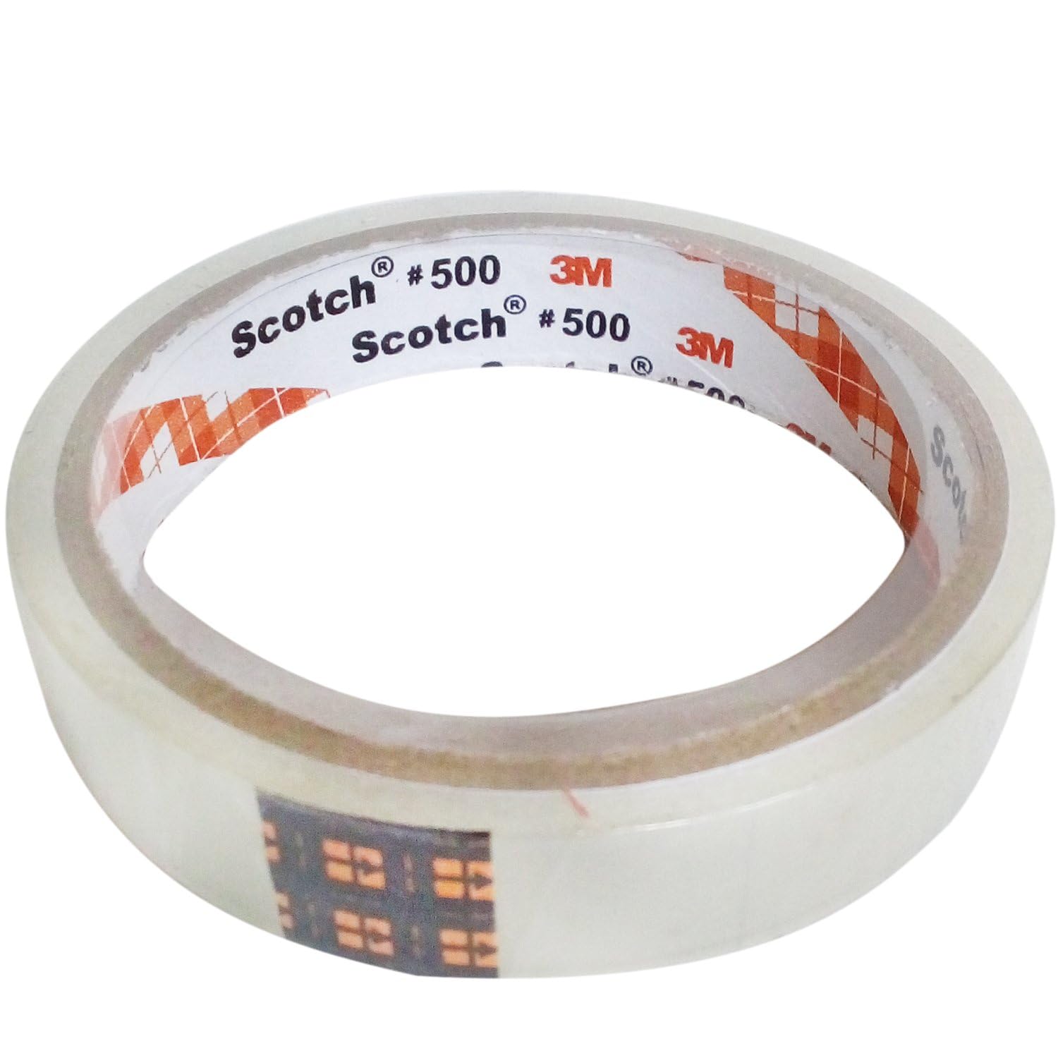 3M Scotch Transparent Tape, 3 Inch Core, 24mm Width – Pack of 5 – Perfect for Packaging & Sealing 1