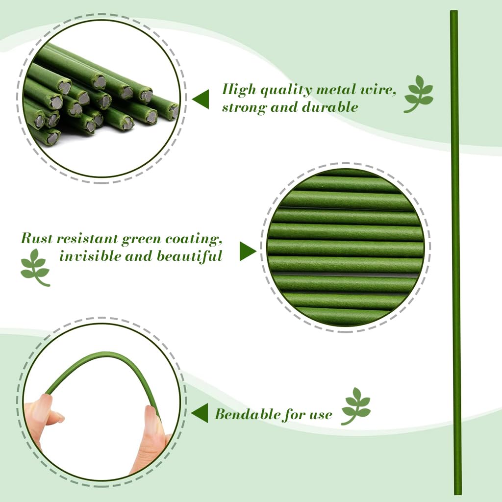 Bendable Plant Stakes - 20 Pack for Garden -2 Bendable Plant Stakes - 20 Pack for Garden -2