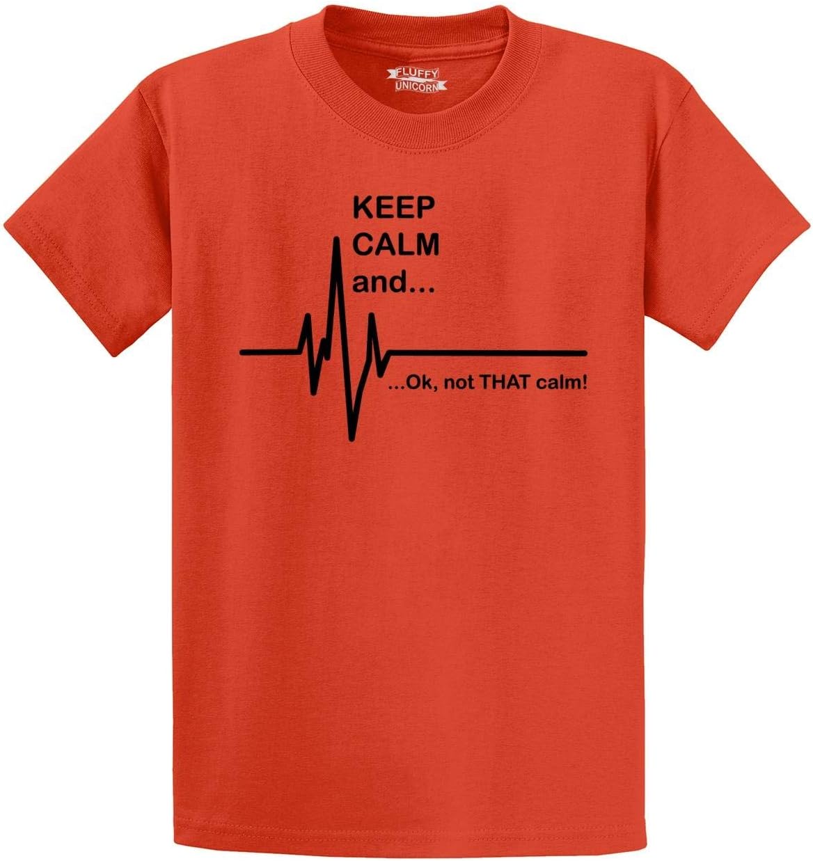 Comical Shirt Men's Keep Calm & Ok Not that Calm Funny Paramedic EMT Shirt T-Shirt