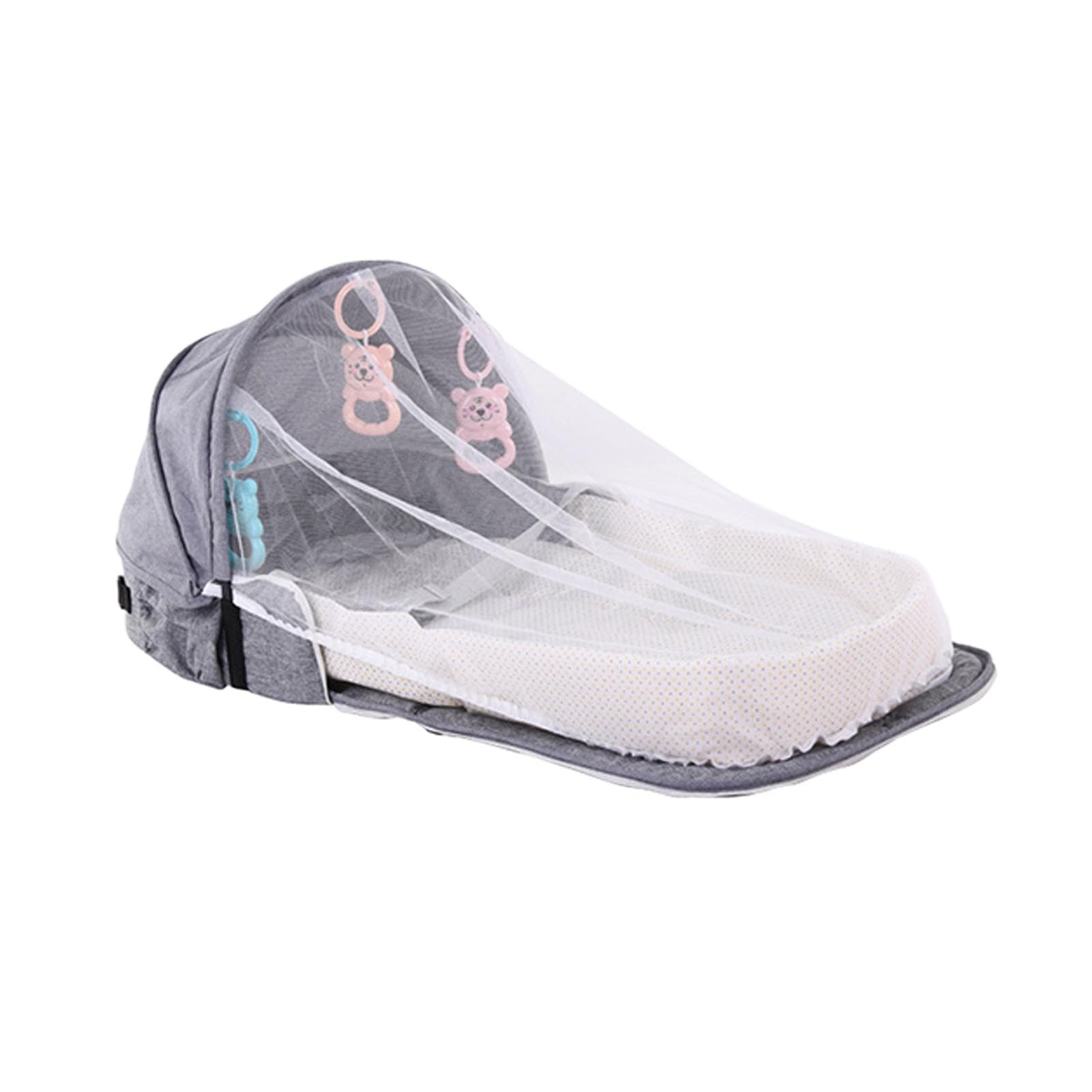 Générique Berceau de Voyage Portable,couffins Portables,Berceau Pliable avec Sac de Transport | Lit de Voyage Pliable et léger, Tente pour, Berceau pour Camping en Plein air