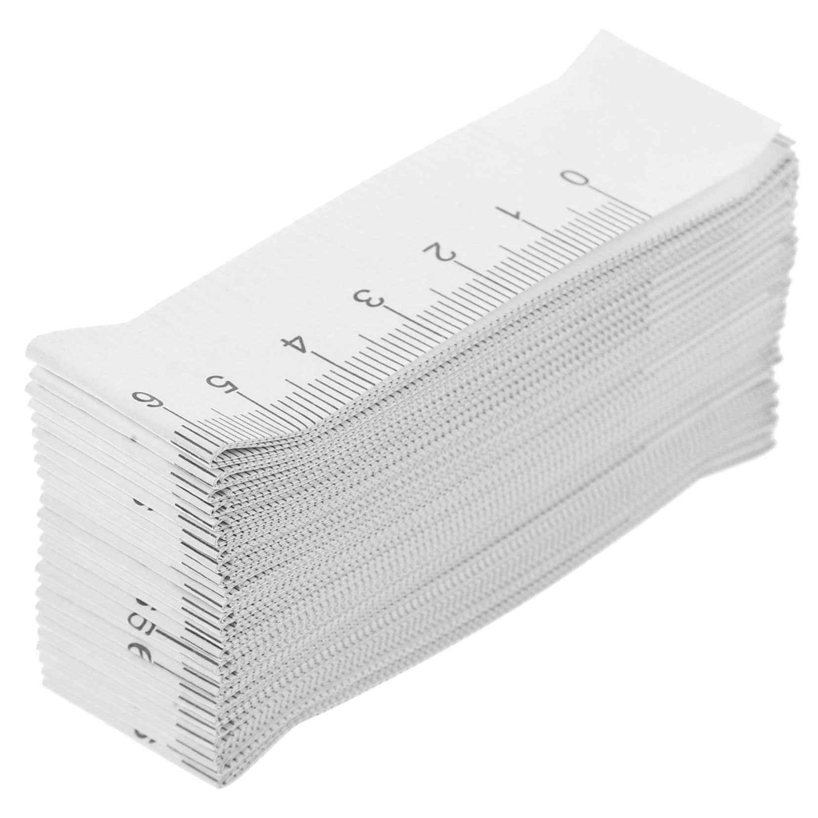 Hemobllo Cinta de Papel Desechable Doble Cara y Fácil de Leer de 1 Metro Adecuado para Medir Heridas y Cabezas de Bebés en Entornos Médicos E Industriales