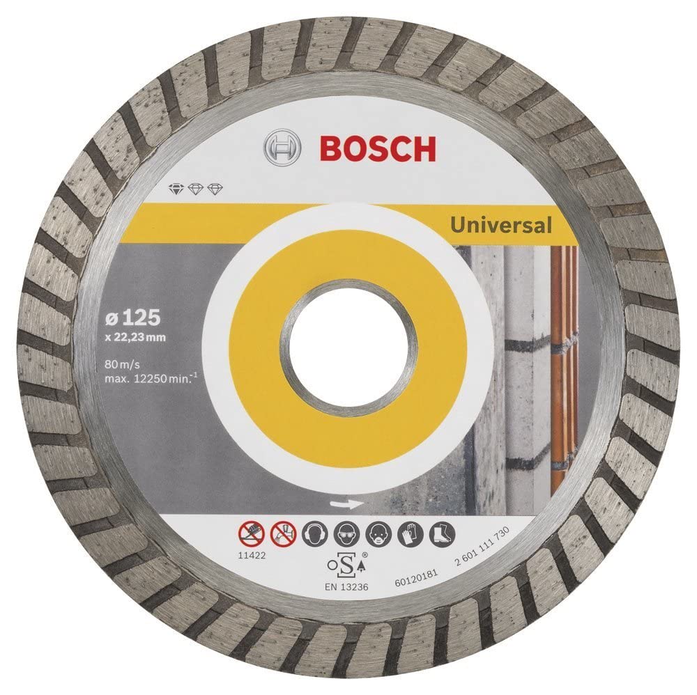 Bosch Professional 10 Adet Elmas Bıçak, 125Mm, Gri