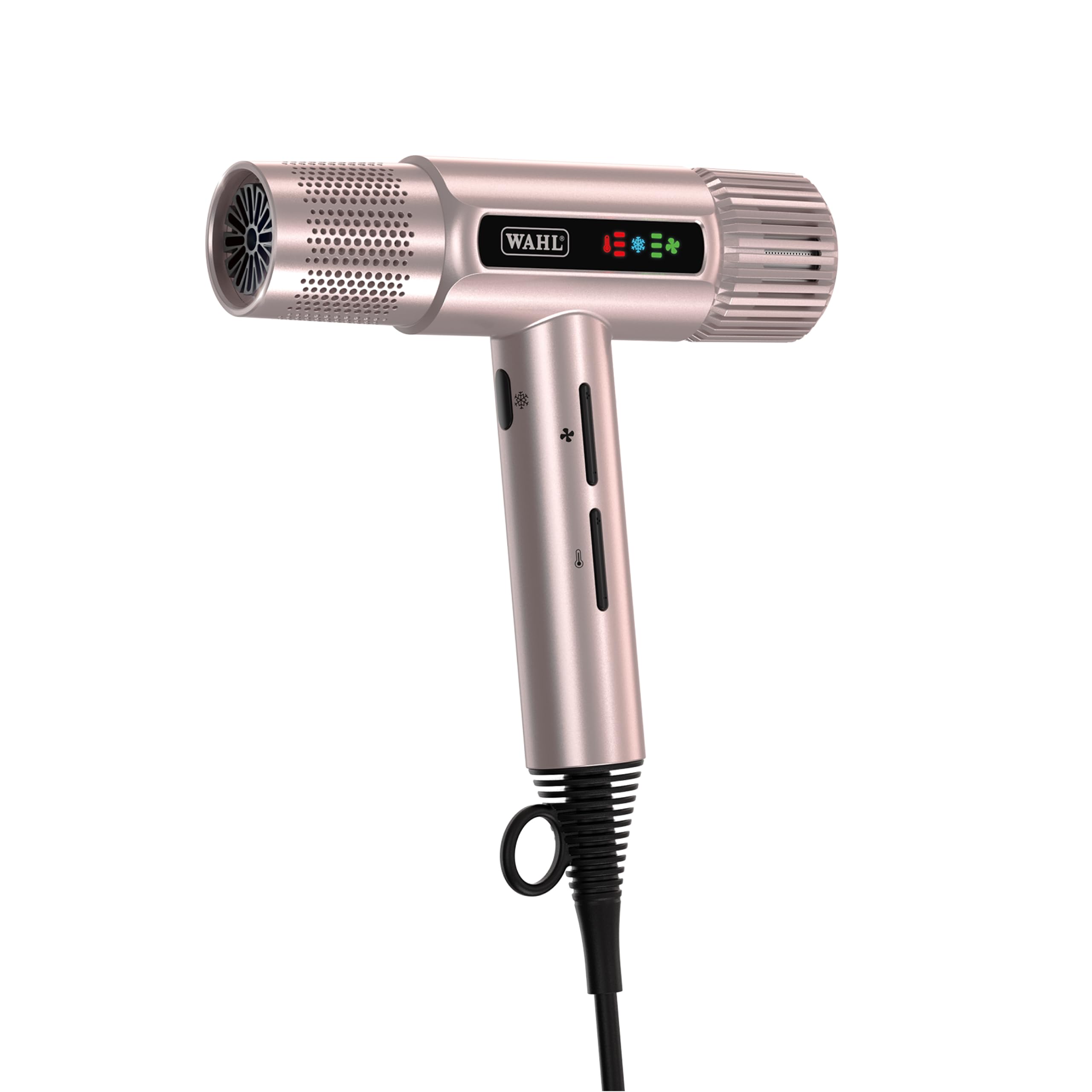 Wahl Vanquish, Professioneller Haartrockner, Rose Gold | Profi-Haartrockner mit FlowControl-Technologie, 1600 W, 101.000 U/min, nur 320 g, ionisch, magnetische Düsen und Diffusor