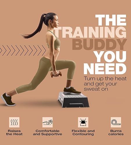 Miniatura 3 de ActiveGear Faja reductora de cintura prémium para mujeres y hombres  Cinturón de entrenamiento de cintura con banda de sudor  ribete reforzado y