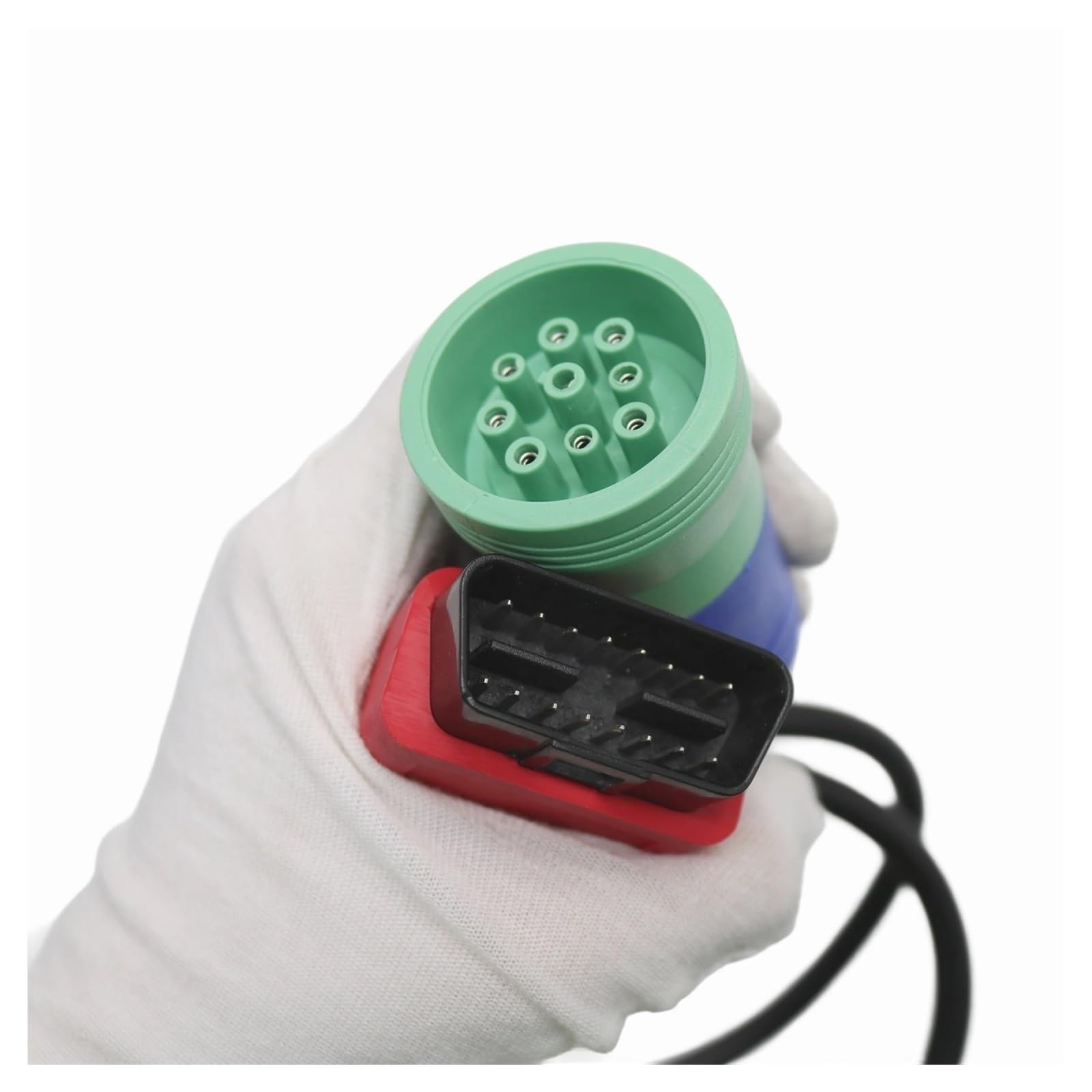 Cavo OBD da 9 +16 pin compatibile con il cablaggio CNH DPA5 cavo diagnostico della linea di test del modulo di controllo elettronico AS-ENGINE